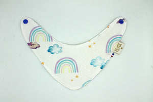 Bavoir Bandana Rainbow Les Fantaisies de Malou