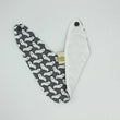 Load image into Gallery viewer, Bavoir Bandana Ahglagla Les Fantaisies de Malou
