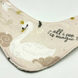 Load image into Gallery viewer, Bavoir Bandana Cygne Les Fantaisies de Malou
