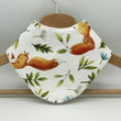 Load image into Gallery viewer, Bavoir Bandana Renard Les Fantaisies de Malou
