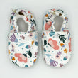 Load image into Gallery viewer, Chaussons souples enfants Printemps Taille 24-25, polaire Les Fantaisies de Malou
