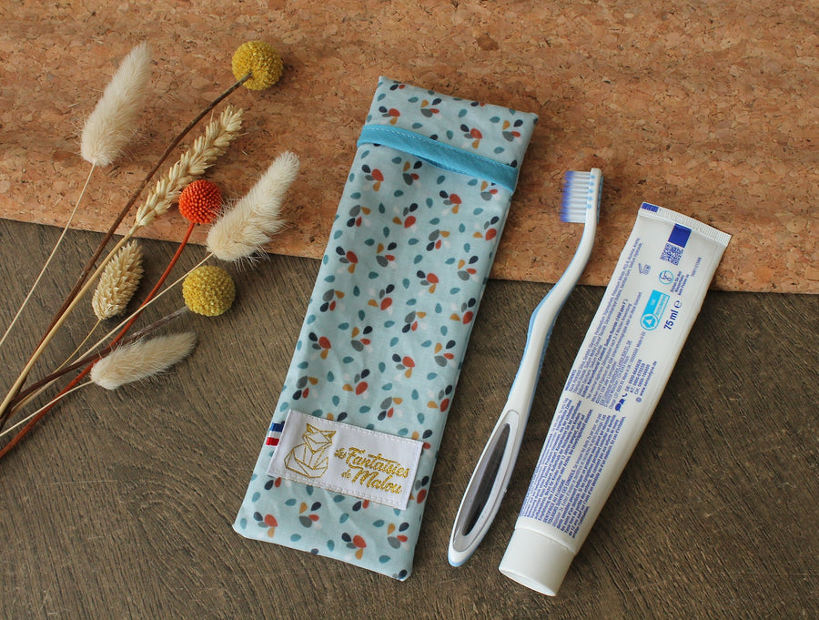 Etui à brosse à dent ou couvert Opale Les Fantaisies de Malou