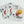 Load image into Gallery viewer, Lot de 5 lingettes lavables Loup Les Fantaisies de Malou
