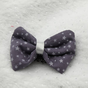 Barrette magique Noeud Mauve Les Fantaisies de Malou