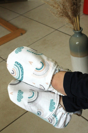 Chaussons souples pour enfant (plusieurs motifs) Les Fantaisies de Malou