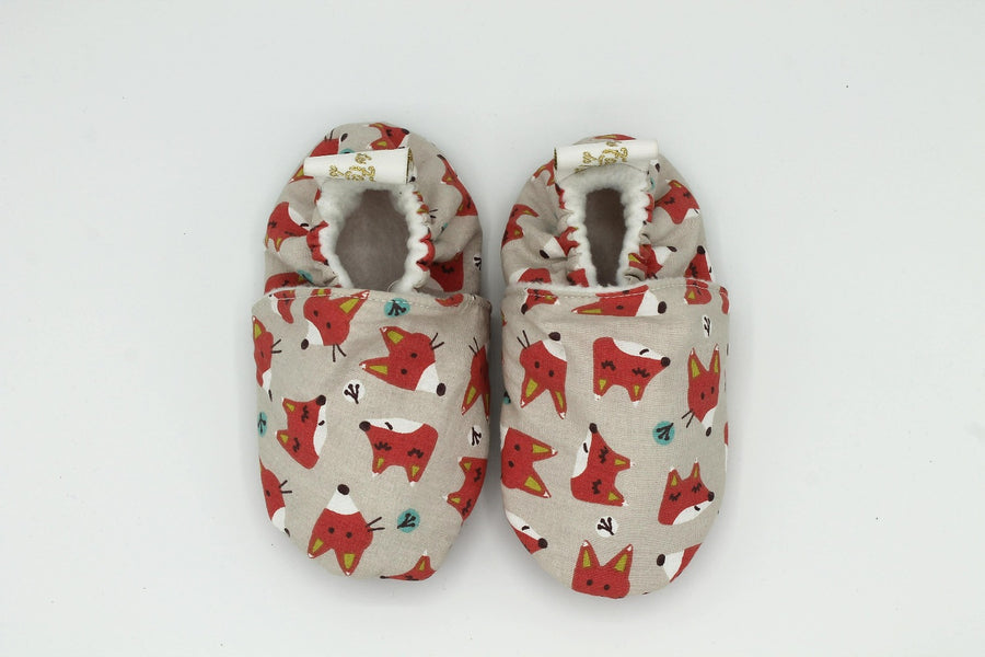 Chaussons souples pour enfant (plusieurs motifs) Les Fantaisies de Malou