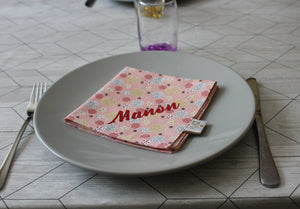 Serviettes de table Scandinave Les Fantaisies de Malou