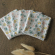 Charger l'image dans la galerie, Lot de 5 lingettes lavables Oeko-tex Douces Fleurs Les Fantaisies de Malou
