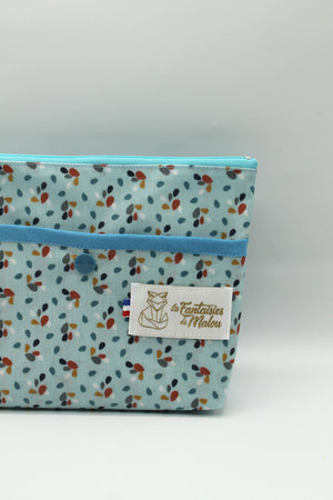 Pochette intermédiaire imperméable Opale Les Fantaisies de Malou