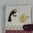 Charger l'image dans la galerie, Protège carnet de santé molletonné licorne Les Fantaisies de Malou
