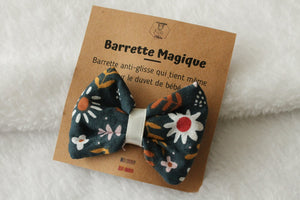 Barrette magique Noeud Tournesol Les Fantaisies de Malou