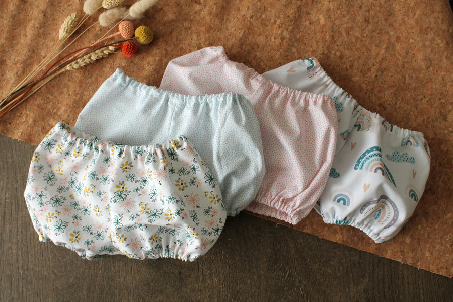 Chaussons souples bébé Douces Fleurs – Les Fantaisies de Malou