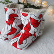 Load image into Gallery viewer, Bottines souples Bottes de Noël (chaussons montants fourrés) Taille 0-6M Les Fantaisies de Malou
