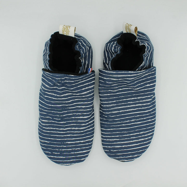 Chaussons souples pour adulte (plusieurs motifs) Les Fantaisies de Malou