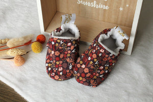 Chaussons souple bébé Autumn Les Fantaisies de Malou