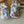 Load image into Gallery viewer, Chaussons souple bébé English Garden taille 0-6 mois polaire Les Fantaisies de Malou
