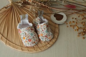 Chaussons souple bébé Small and Sweet taille 0-6 mois polaire Les Fantaisies de Malou