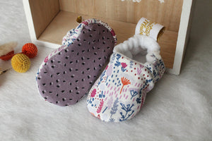 Chaussons souples à personnaliser (bébé, enfant, adulte) Les Fantaisies de Malou