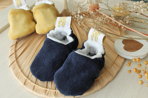Chaussons souples bébé unisexe Velour Les Fantaisies de Malou