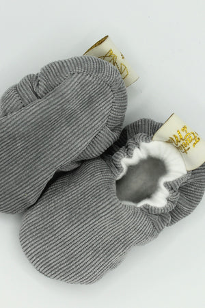 Chaussons souples bébé unisexe Velour Les Fantaisies de Malou