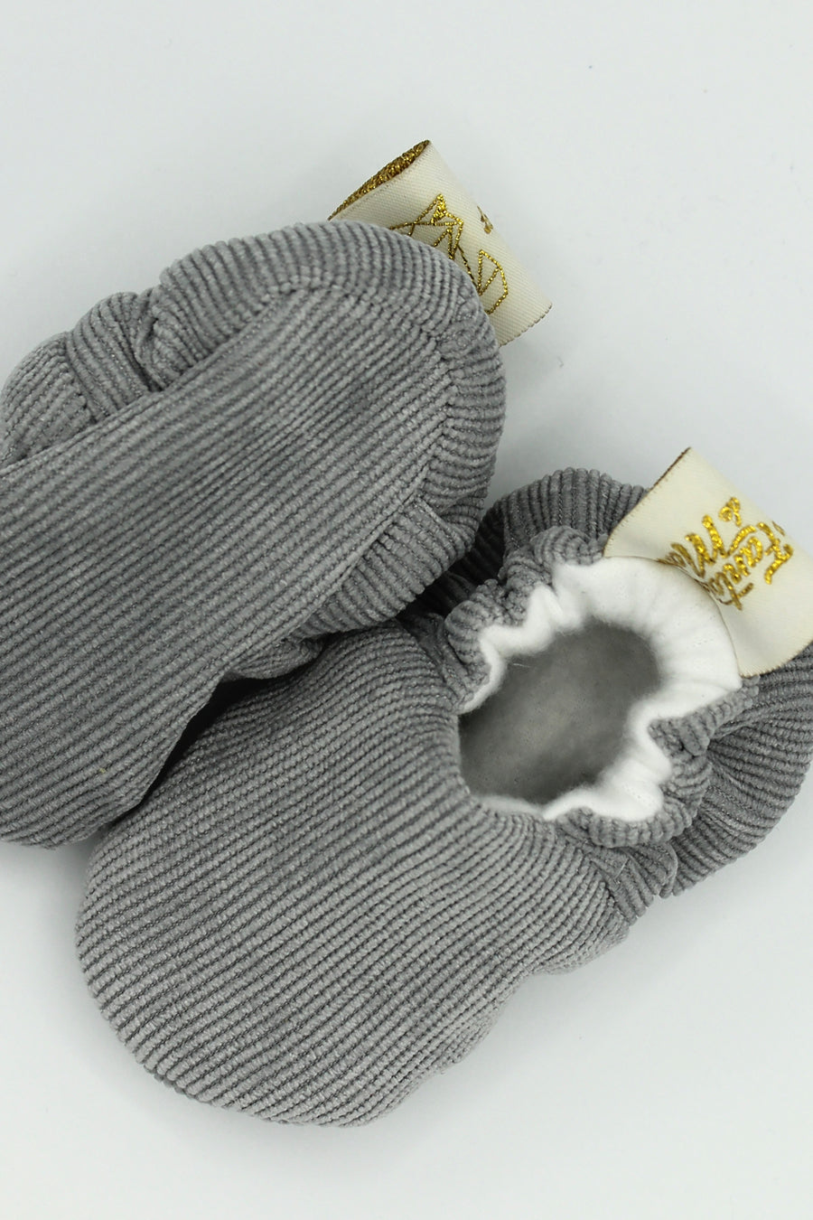 Chaussons souples bébé unisexe Velour Les Fantaisies de Malou