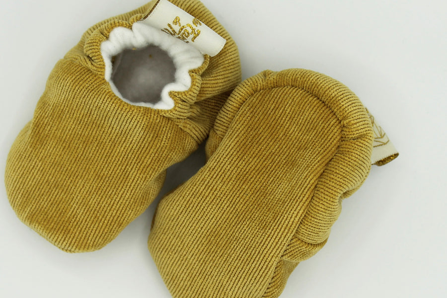 Chaussons souples bébé unisexe Velour Les Fantaisies de Malou