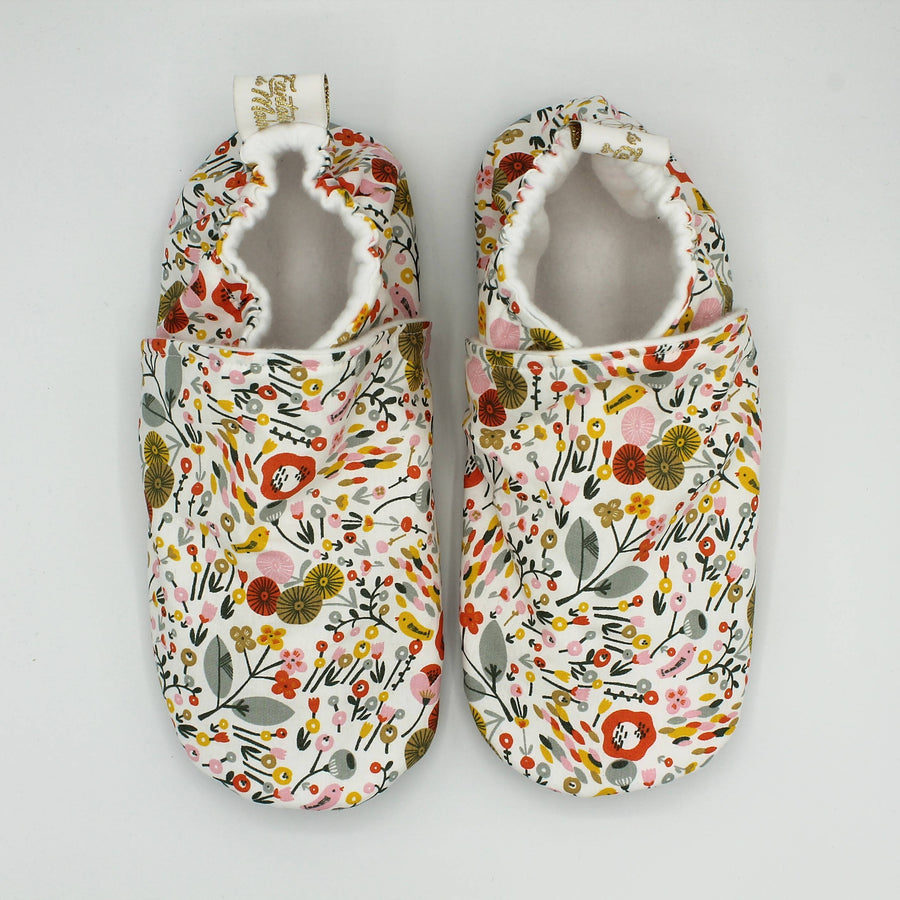 Chaussons souples à personnaliser (bébé, enfant, adulte) Les Fantaisies de Malou