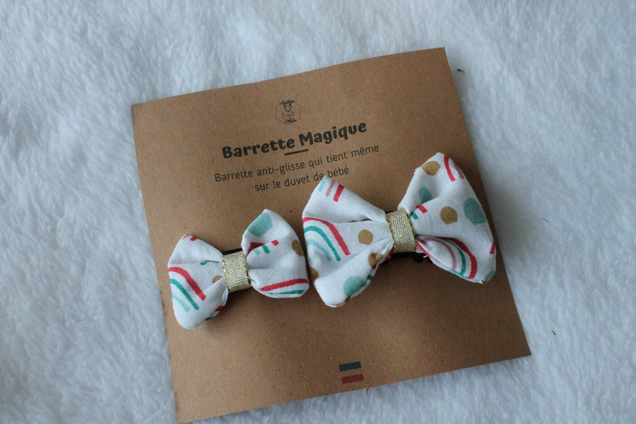 Coffret cadeau naissance Arc-en-ciel Les Fantaisies de Malou