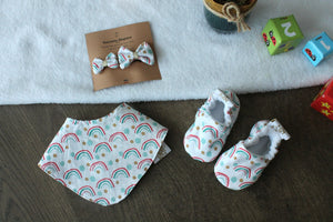 Coffret cadeau naissance Arc-en-ciel Les Fantaisies de Malou