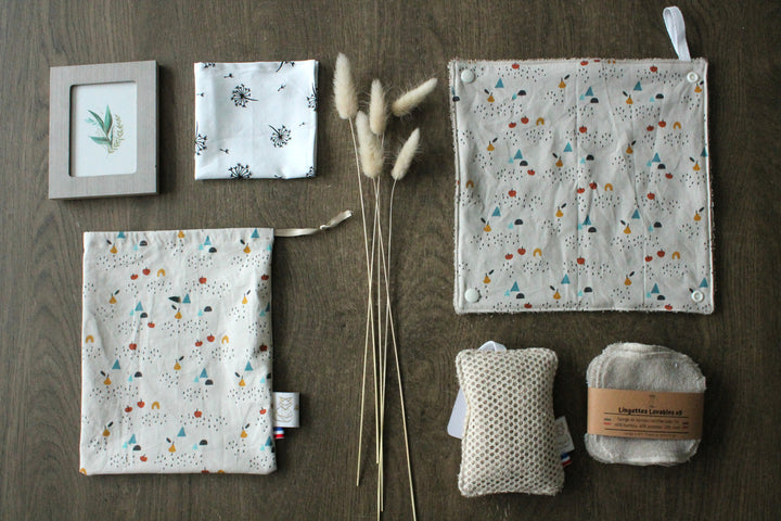 Coffret starter Zéro déchet Nature Les Fantaisies de Malou