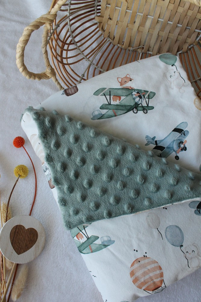 Couverture bébé Dans les airs Les Fantaisies de Malou