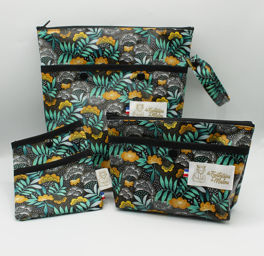 Pochette intermédiaire imperméable Tropique Les Fantaisies de Malou