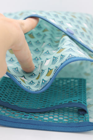 Grande pochette imperméable Eventail Les Fantaisies de Malou