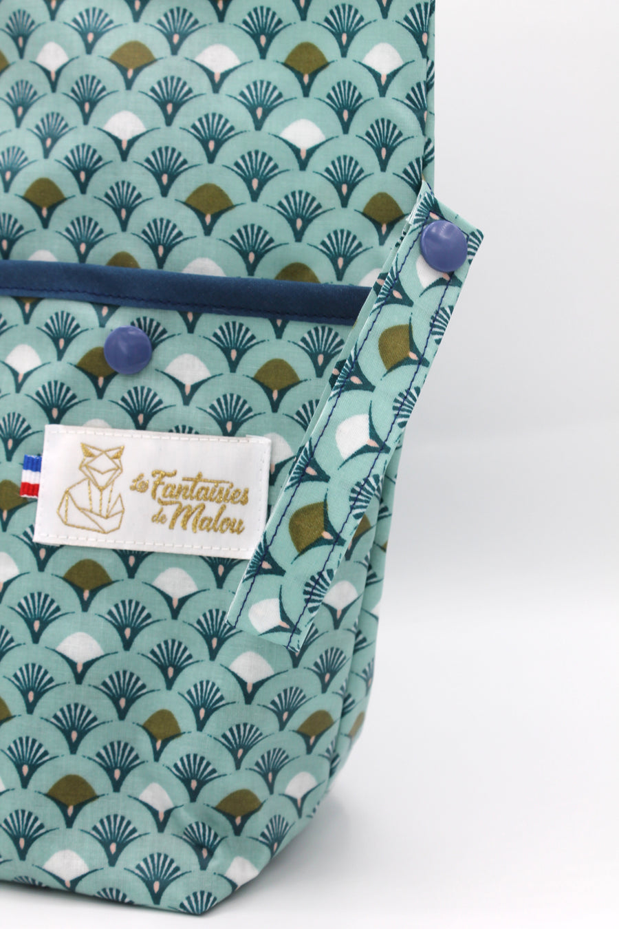 Grande pochette imperméable Eventail Les Fantaisies de Malou