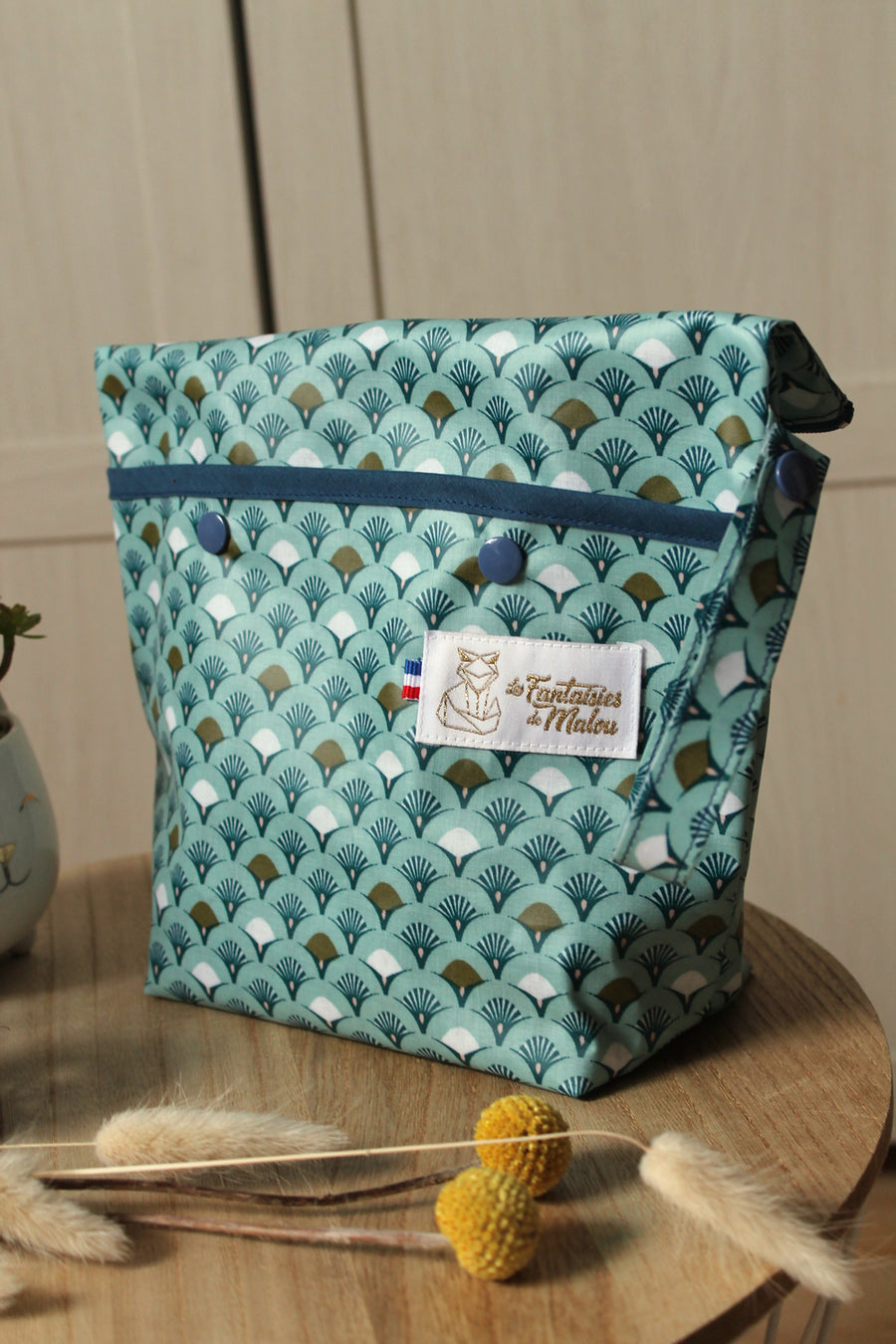 Grande pochette imperméable Eventail Les Fantaisies de Malou