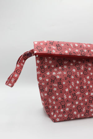 Grande pochette imperméable Lapink Les Fantaisies de Malou