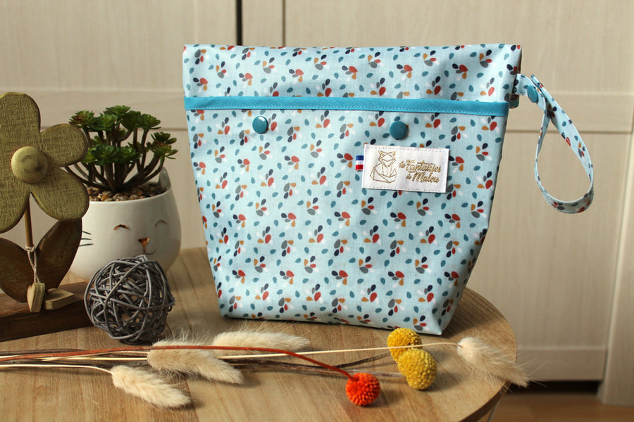 Grande pochette imperméable Opale Les Fantaisies de Malou