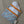 Load image into Gallery viewer, Pochette imperméable bleu ou orange Les Fantaisies de Malou
