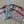 Load image into Gallery viewer, Pochette imperméable bleu ou orange Les Fantaisies de Malou
