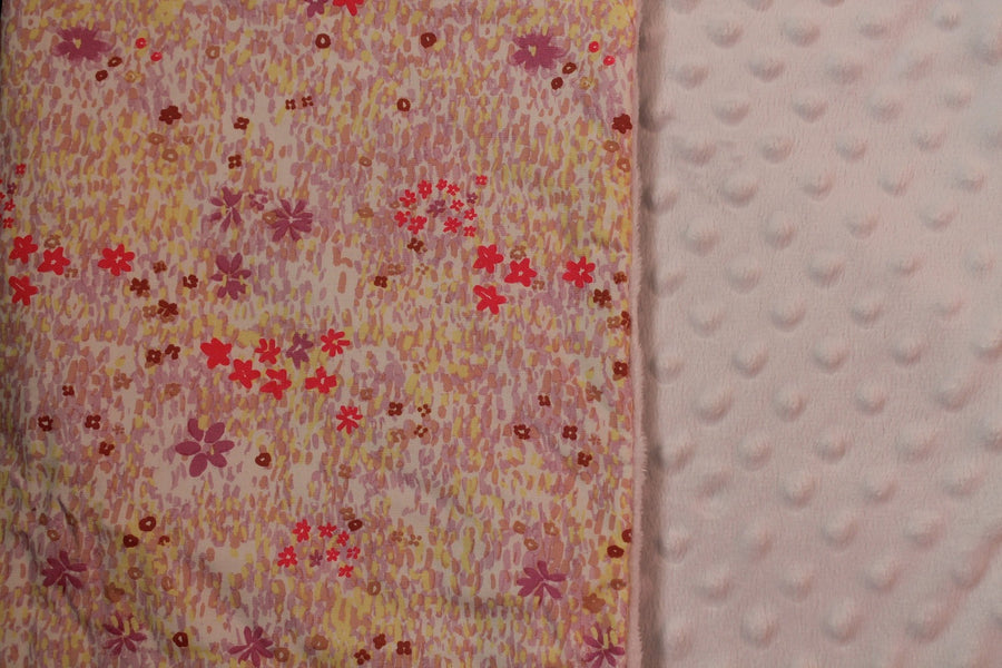 Couverture bébé Petites Fleurs Rico Design Les Fantaisies de Malou