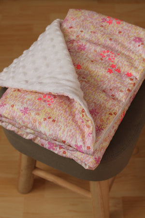 Couverture bébé Petites Fleurs Rico Design Les Fantaisies de Malou