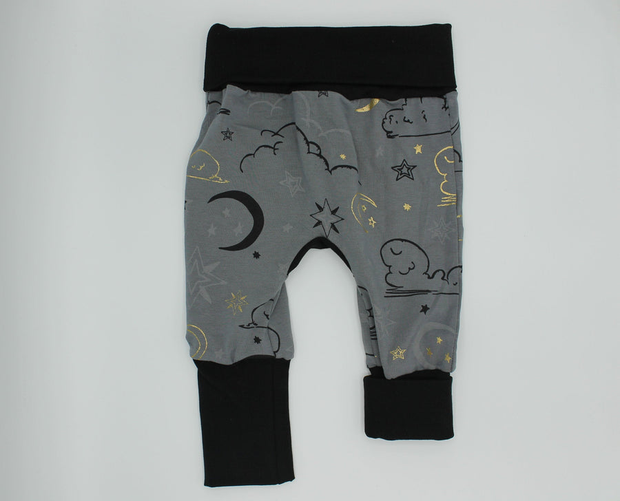 Pantalon évolutif bébé et enfant Nuit Dorée Les Fantaisies de Malou