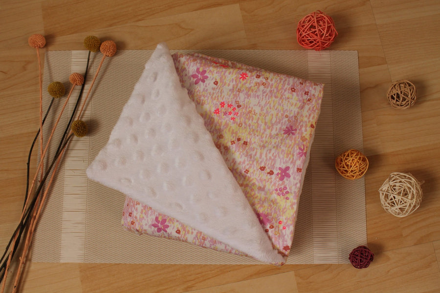 Couverture bébé Petites Fleurs Rico Design Les Fantaisies de Malou