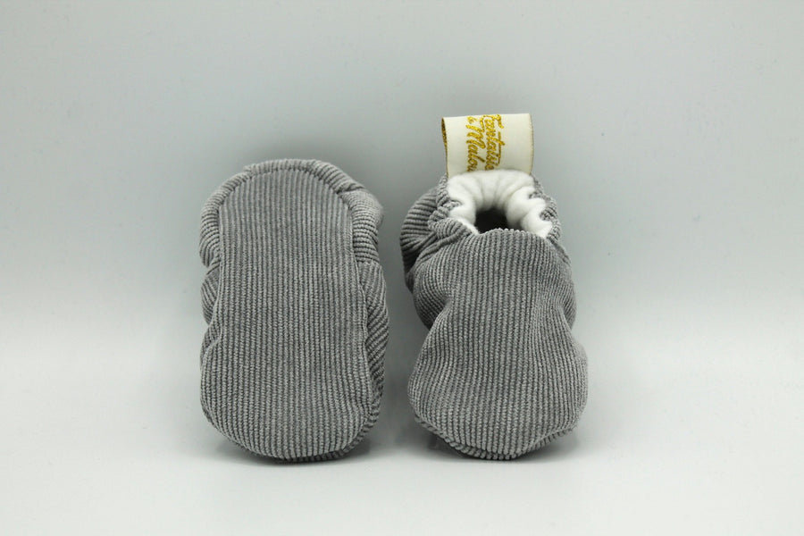 Chaussons souples bébé unisexe Velour Les Fantaisies de Malou