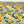 Charger l&#39;image dans la galerie, Essuie-tout lavable Oeko-Tex Fleurs jaunes 6 feuilles Les Fantaisies de Malou
