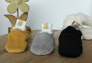 Chaussons souples bébé unisexe Velour Les Fantaisies de Malou