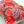 Charger l&#39;image dans la galerie, Eponge lavable double-face Fleurs Rouges Les Fantaisies de Malou
