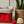 Load image into Gallery viewer, Panier Réversible Mille-Feuille rouge Les Fantaisies de Malou
