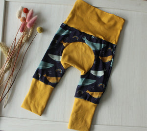 Pantalon évolutif bébé et enfant Baleine Les Fantaisies de Malou