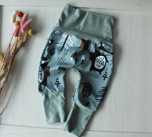 Pantalon évolutif bébé et enfant Animaux des prés Les Fantaisies de Malou